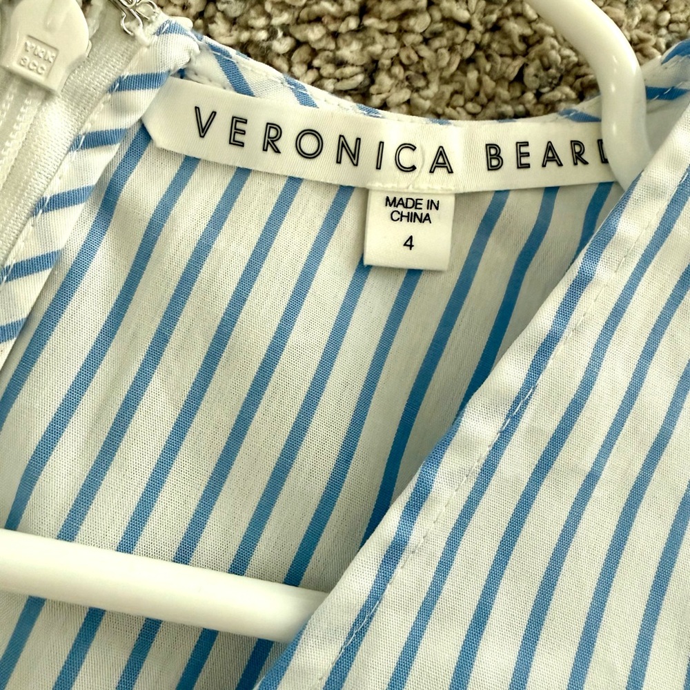 Veronica Beard Han Peplum Blouse - Picture 2 of 10